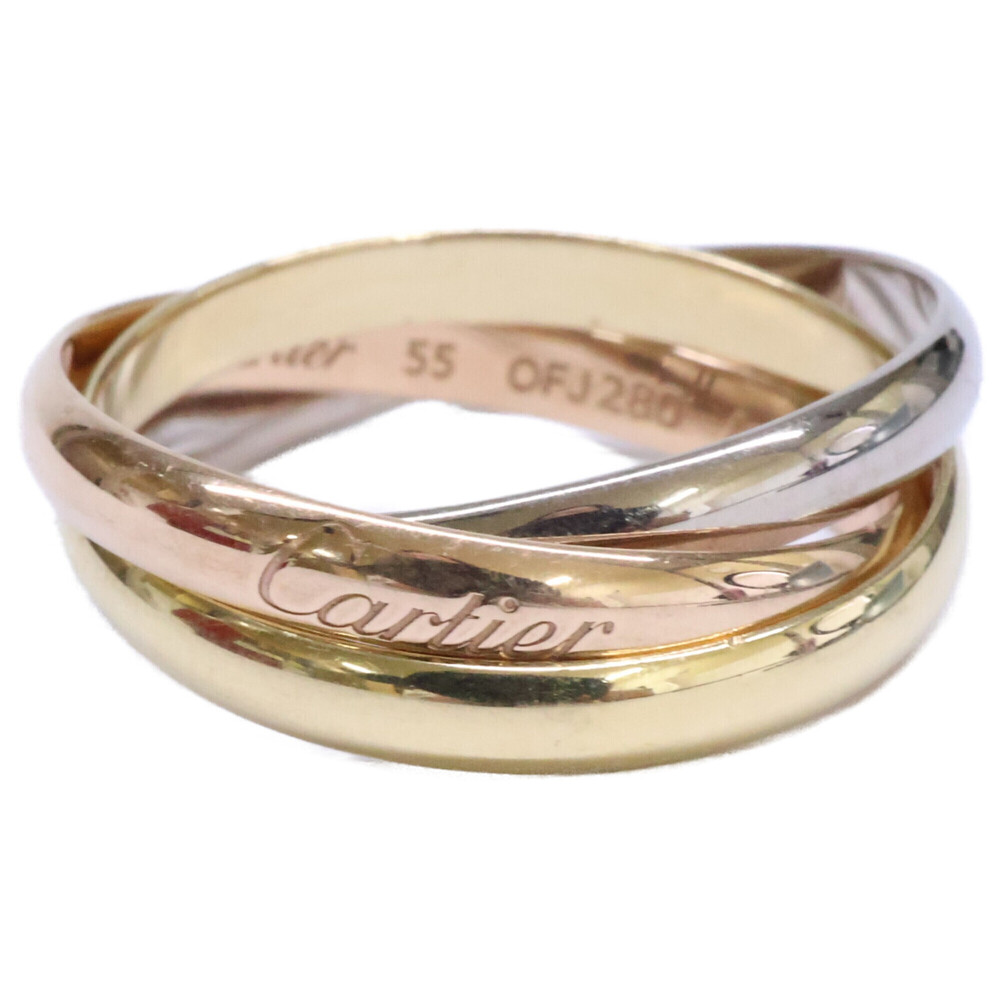 CARTIER Gold Trinity Ring